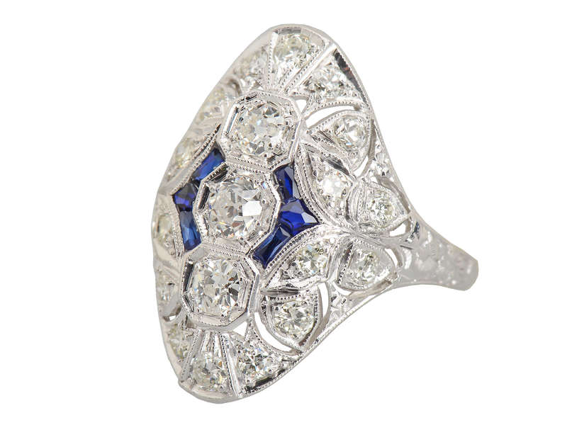 Dress Rehearsal - Art Deco Ring