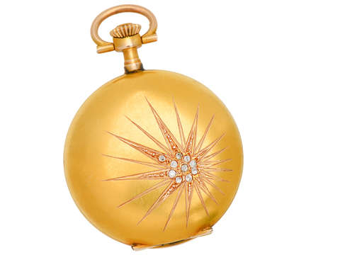 Starlight - Diamond Working Watch Pendant c. 1896