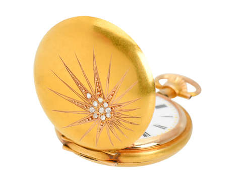Starlight - Diamond Working Watch Pendant c. 1896