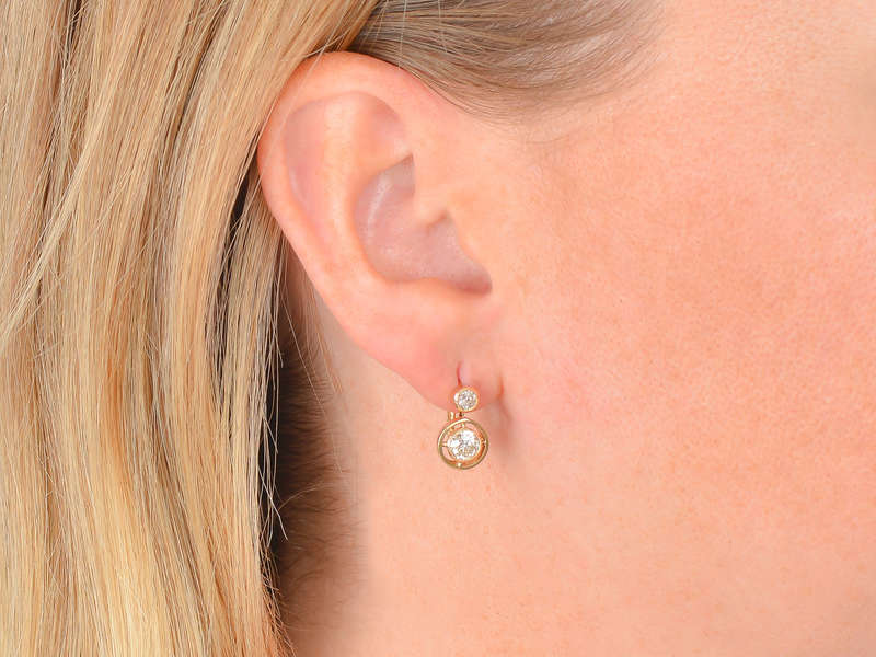 
                      
                        Art Deco Dazzlers - Diamond Set Earrings
                      
                    