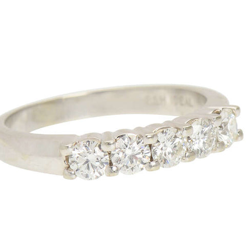 Glamourama - Five Diamond Band of .82 Carats!
