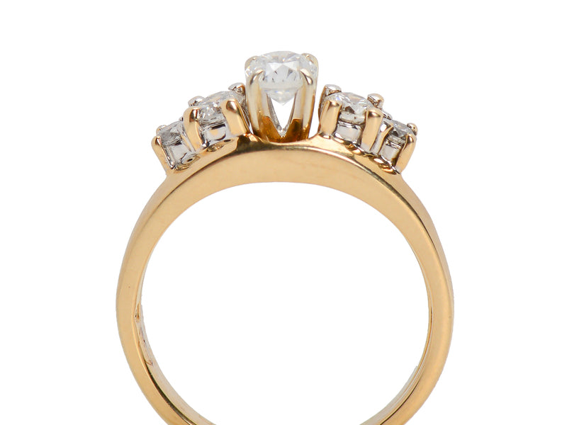 Classic Diamond Wedding Set 1.05 C.