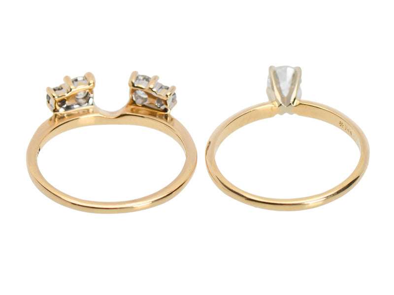 Classic Diamond Wedding Set 1.05 C.