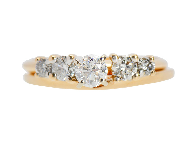 Classic Diamond Wedding Set 1.05 C.