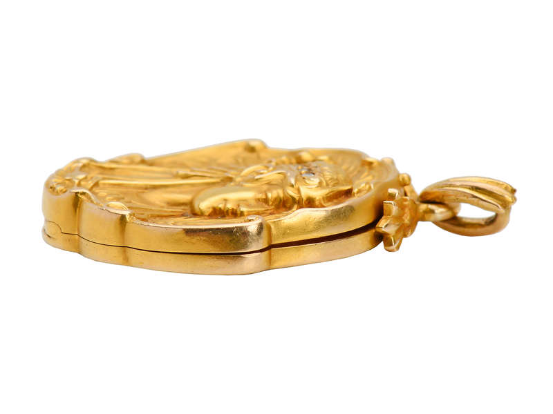 Egyptian Revival Antique Locket