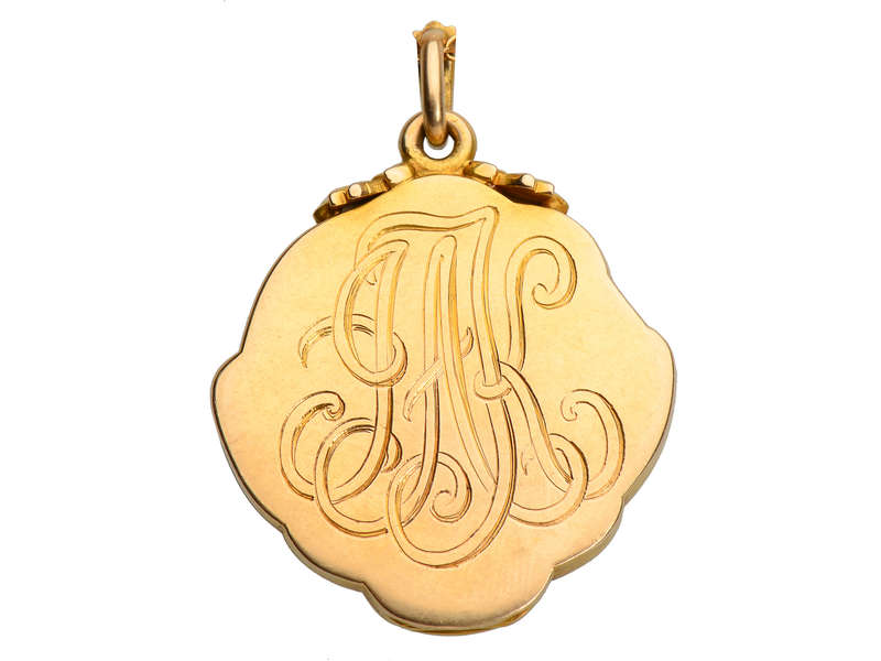 Egyptian Revival Antique Locket