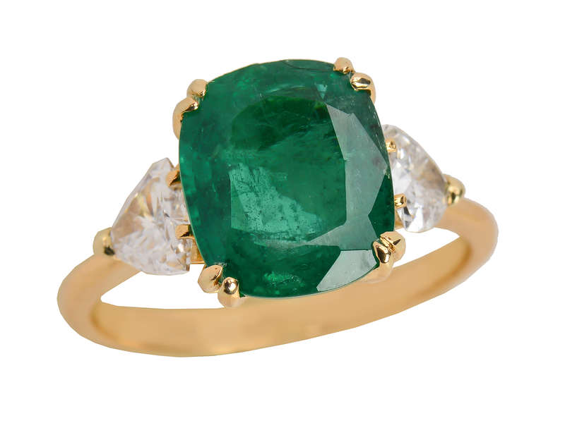 Emerald Isles - Diamond Dinner Ring
