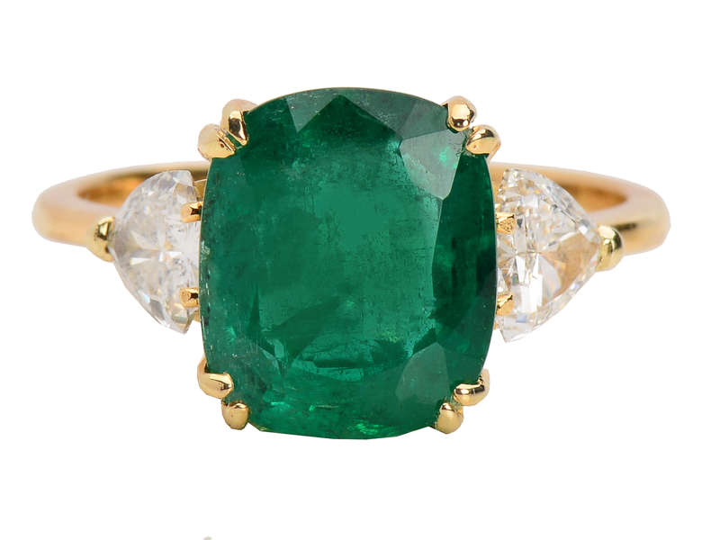Emerald Isles - Diamond Dinner Ring