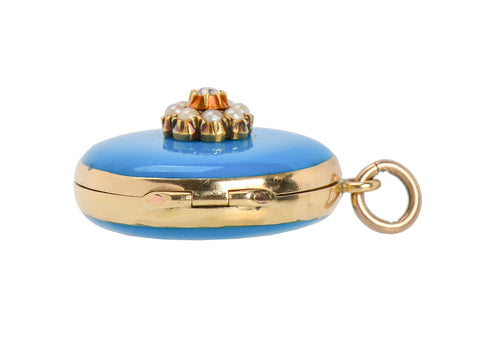 
                      
                        Victorian Intimacy - Enamel Locket
                      
                    