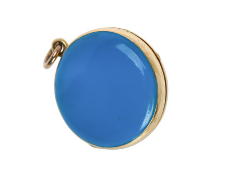 Victorian Intimacy - Enamel Locket