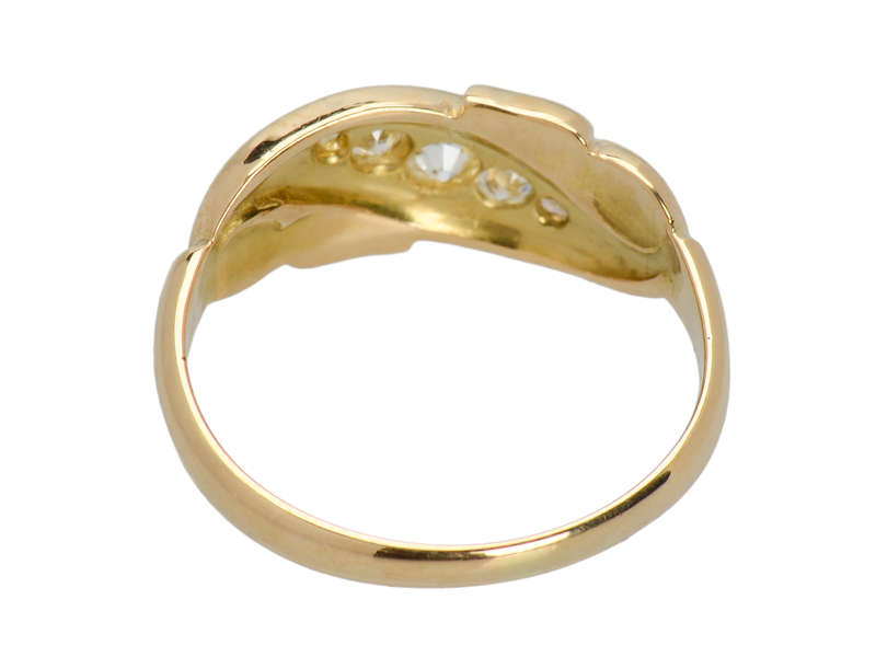 The Year 1898 - Antique Diamond Ring
