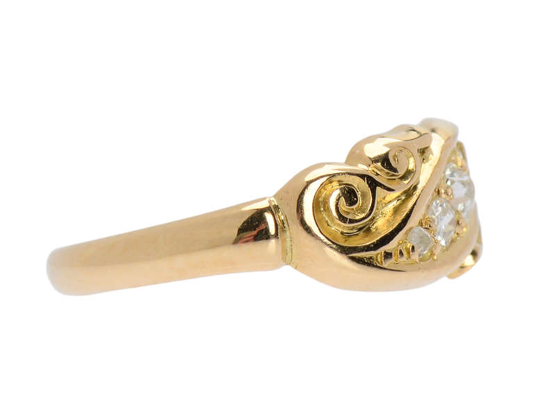 
                      
                        The Year 1898 - Antique Diamond Ring
                      
                    