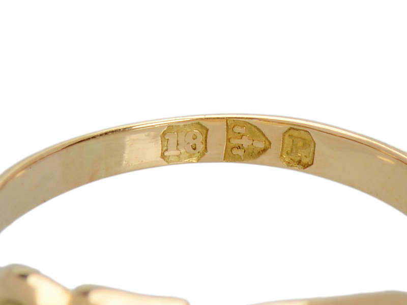 The Year 1898 - Antique Diamond Ring