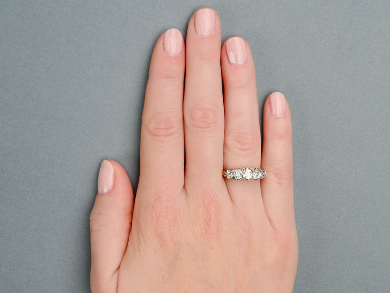 Fab Five - Diamond Wedding Band