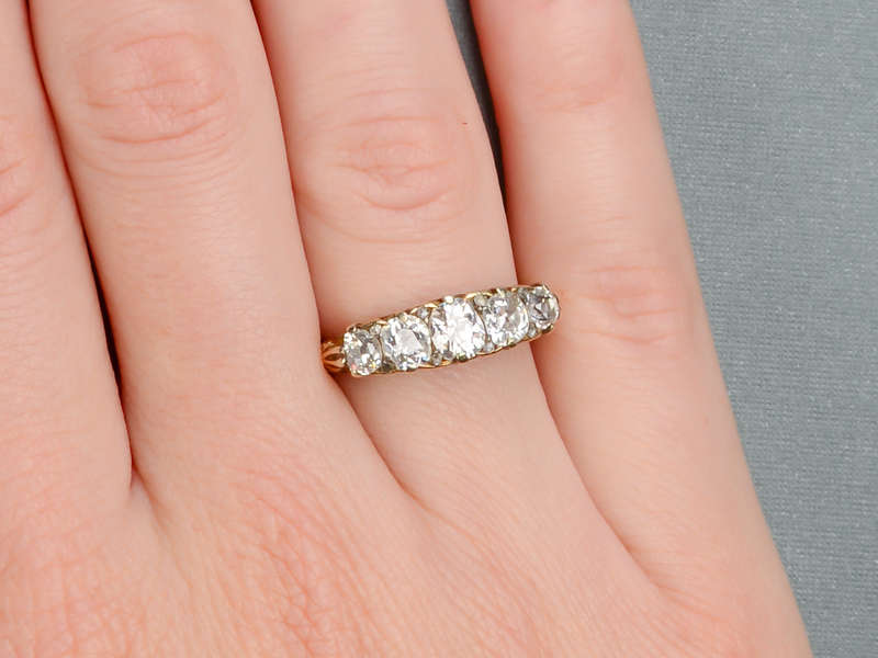 Fab Five - Diamond Wedding Band