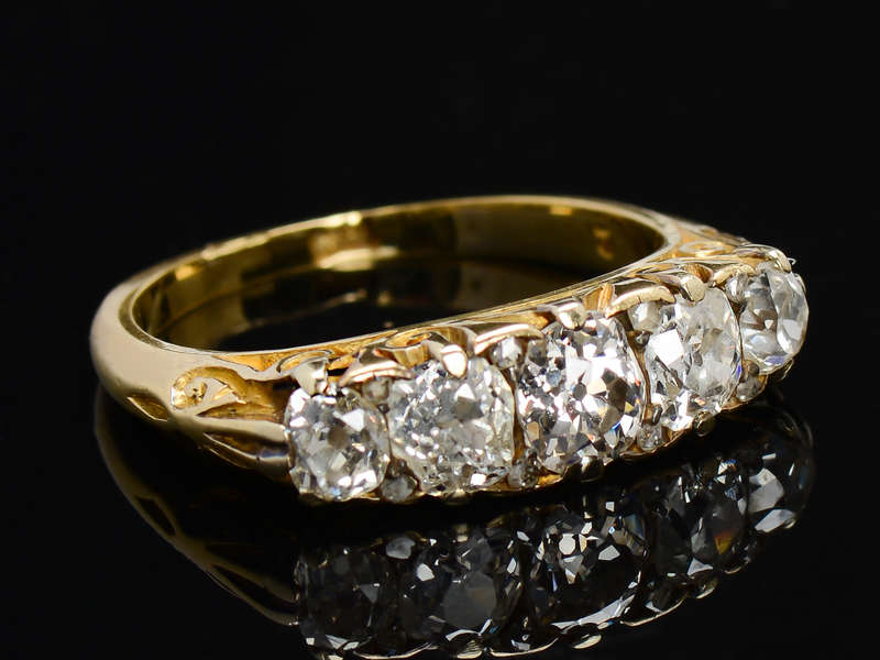 Fab Five - Diamond Wedding Band