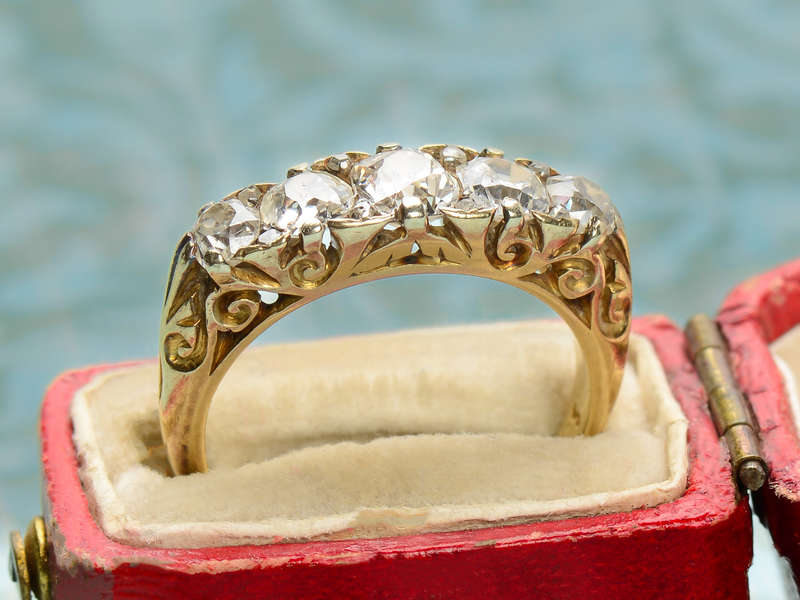 Fab Five - Diamond Wedding Band