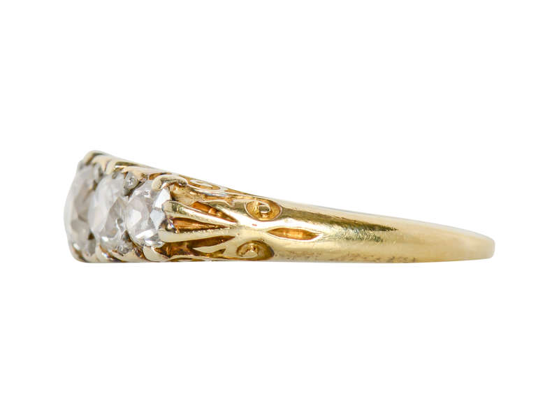 Fab Five - Diamond Wedding Band