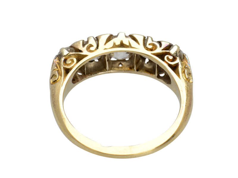 Fab Five - Diamond Wedding Band