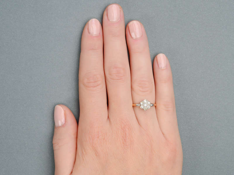Infinity - Edwardian Diamond Engagement Ring