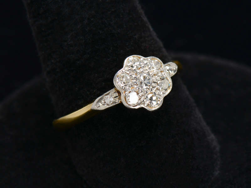 Infinity - Edwardian Diamond Engagement Ring