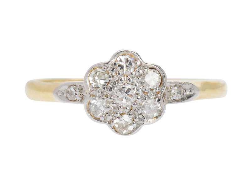 Infinity - Edwardian Diamond Engagement Ring