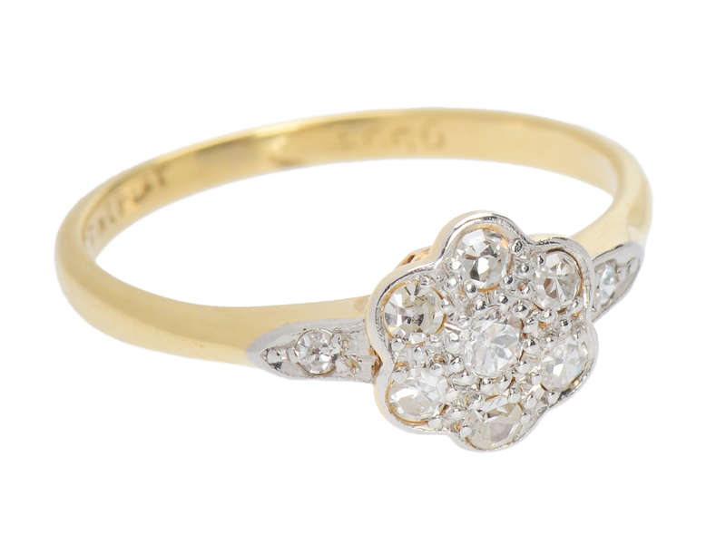 Infinity - Edwardian Diamond Engagement Ring