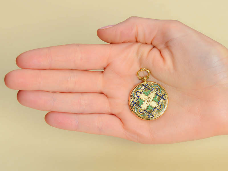 Royalty's Scion - French Gold Locket of 1838