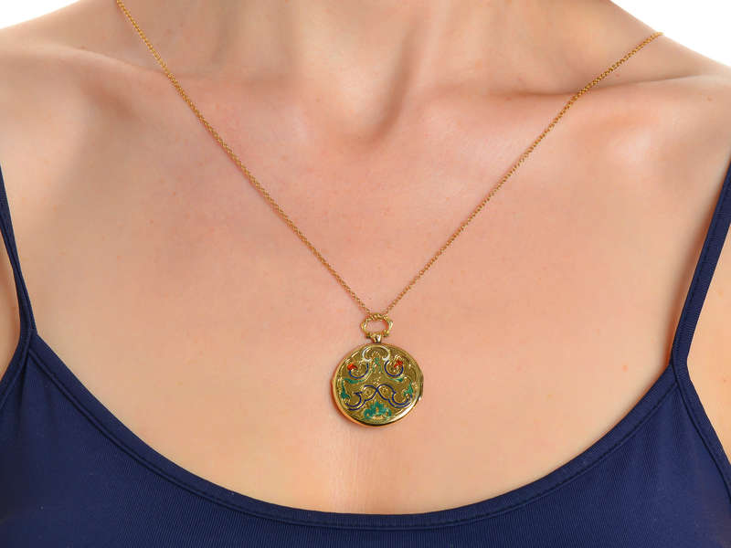 Royalty's Scion - French Gold Locket of 1838