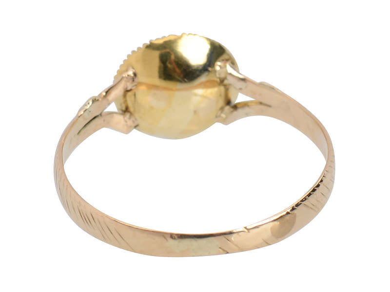 Antique 18th Century Rose Cut Diamond Ring