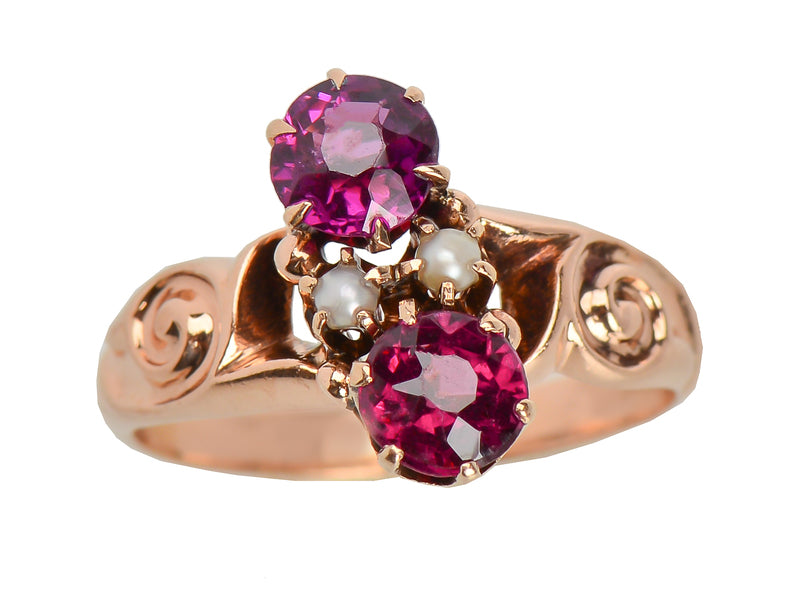 Jones & Woodland Garnet Vintage Ring