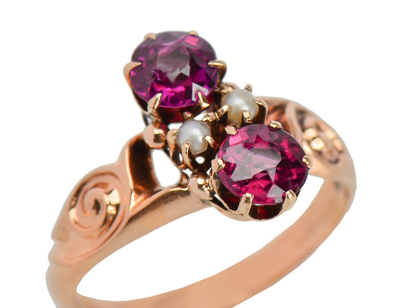 Jones & Woodland Garnet Vintage Ring