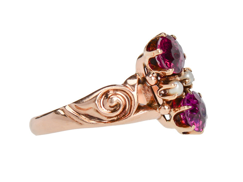Jones & Woodland Garnet Vintage Ring