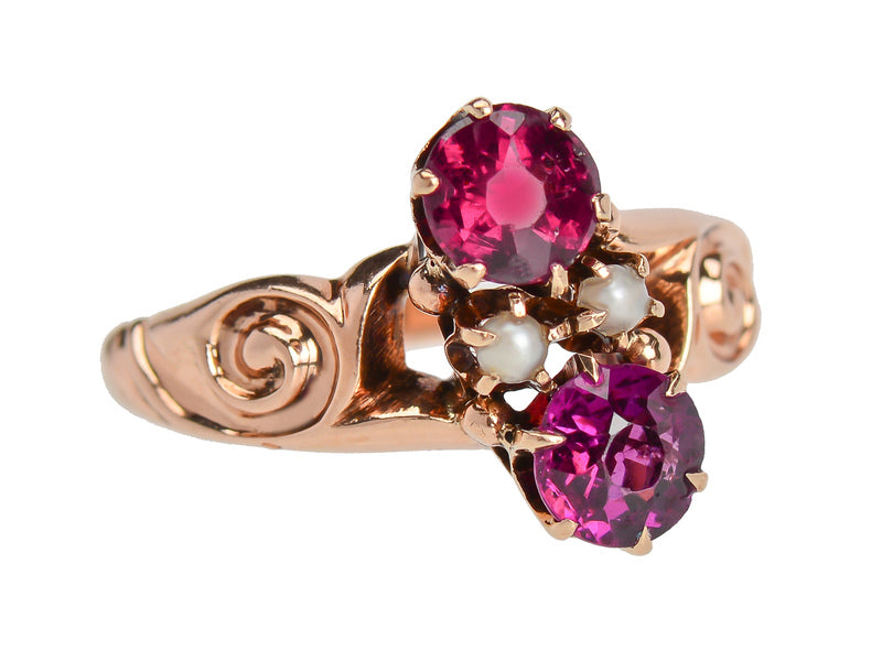 Jones & Woodland Garnet Vintage Ring