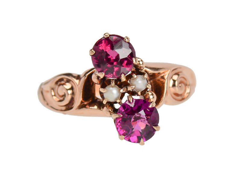 Jones & Woodland Garnet Vintage Ring