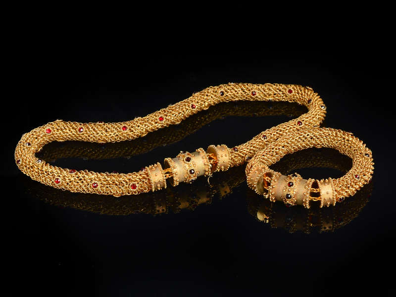 Woven Wonder - Georgian Bracelet Necklace