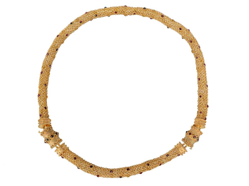 Woven Wonder - Georgian Bracelet Necklace
