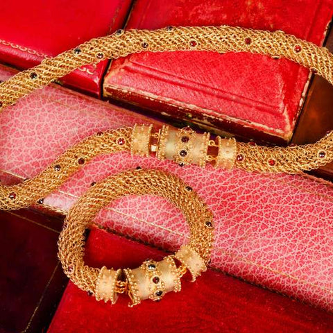 Woven Wonder - Georgian Bracelet Necklace