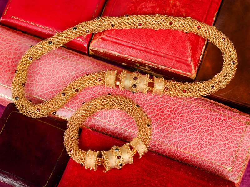 Woven Wonder - Georgian Bracelet Necklace