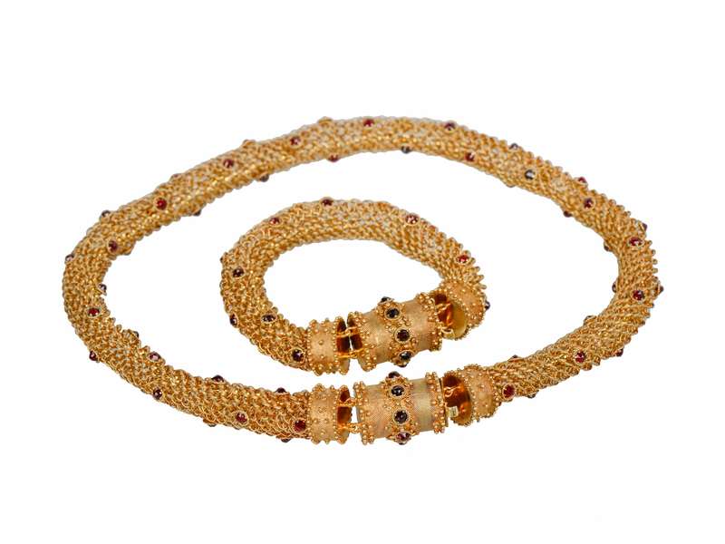 Woven Wonder - Georgian Bracelet Necklace