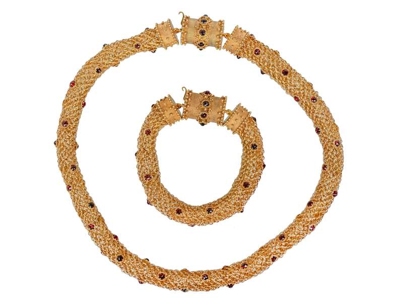 Woven Wonder - Georgian Bracelet Necklace
