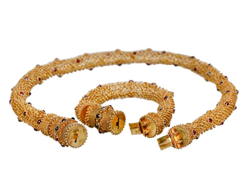 Woven Wonder - Georgian Bracelet Necklace