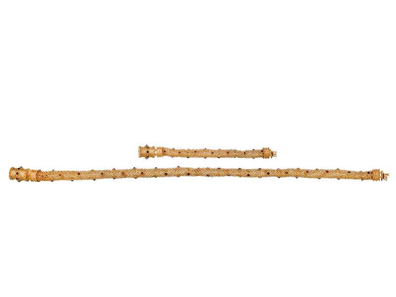 Woven Wonder - Georgian Bracelet Necklace