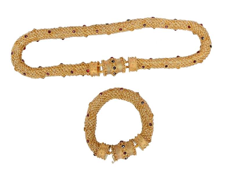 Woven Wonder - Georgian Bracelet Necklace
