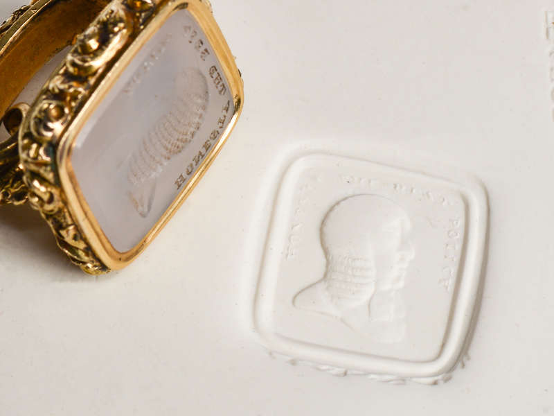 Georgian Honesty The Best Policy Intaglio Fob seal