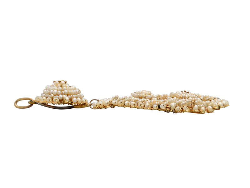 Georgian Natural Pearl Pendant