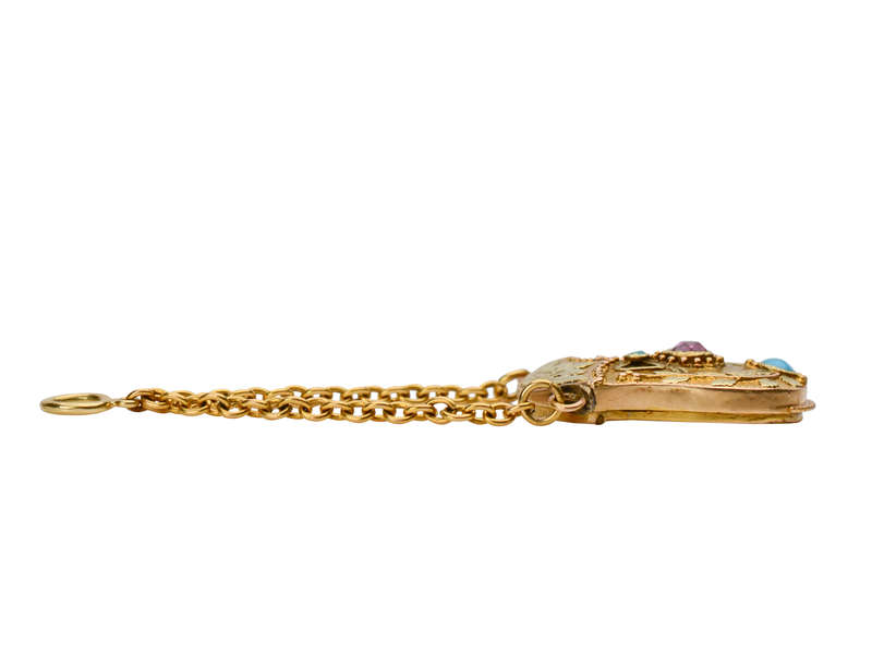 Antique Georgian Gold Purse Vinaigrette