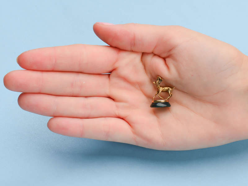 
                      
                        Get Your Goat - Antique Fob with Bloodstone
                      
                    