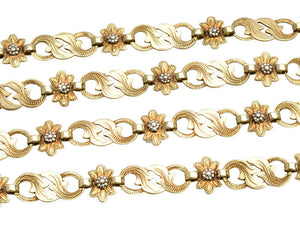 Vintage Austrian Gold Necklace