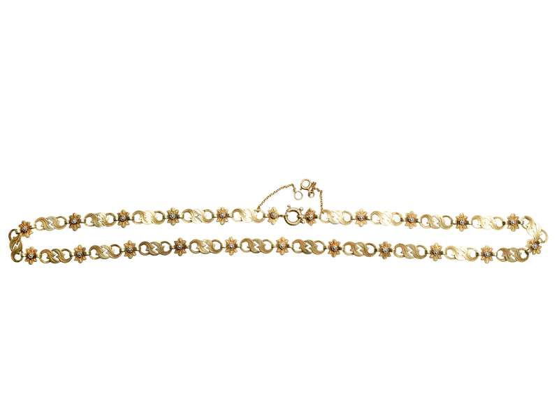 Vintage Austrian Gold Necklace